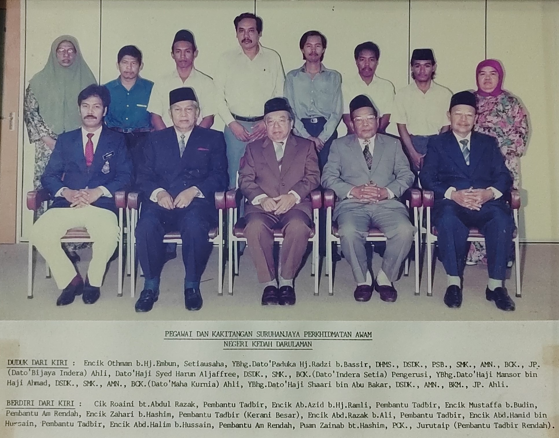 Suruhanjaya Perkhidmatan Awam Negeri Kedah 1991