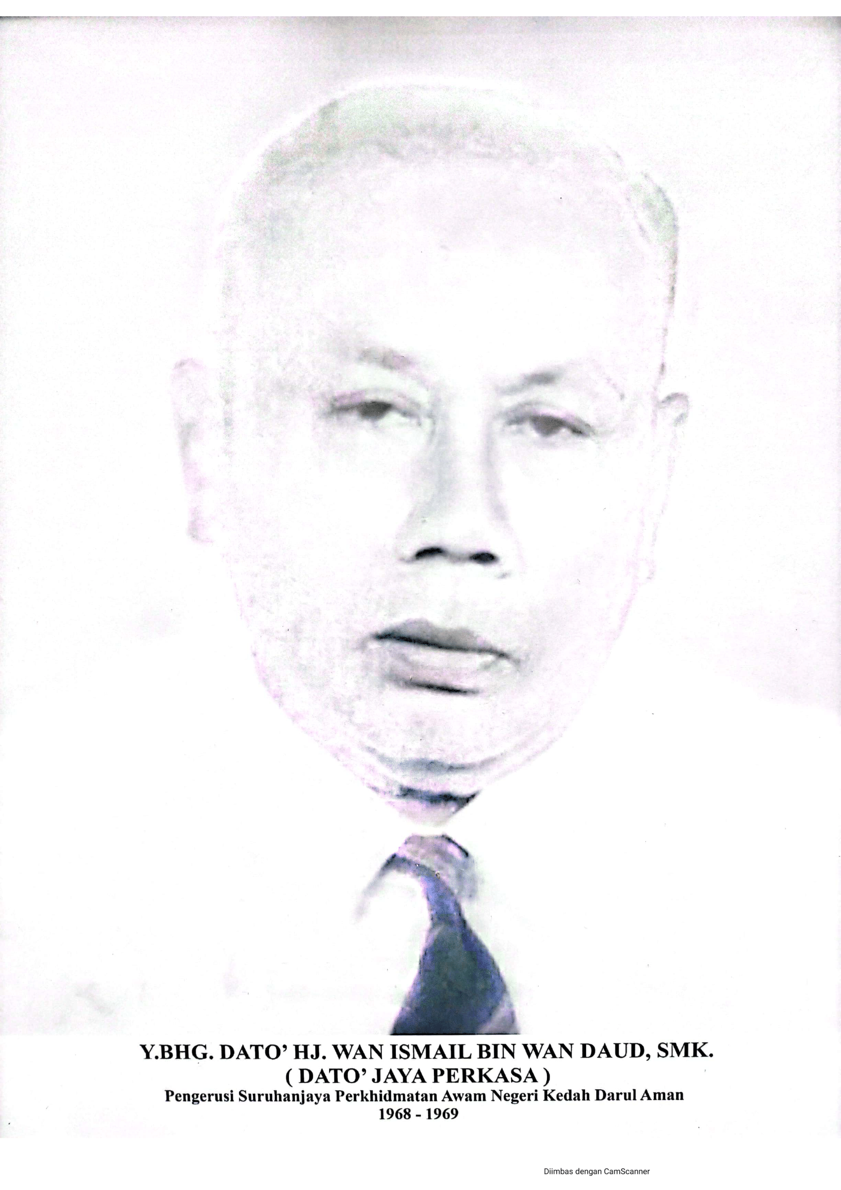 Y.Bhg. Dato’ Haji Wan Ismail bin Wan Daud