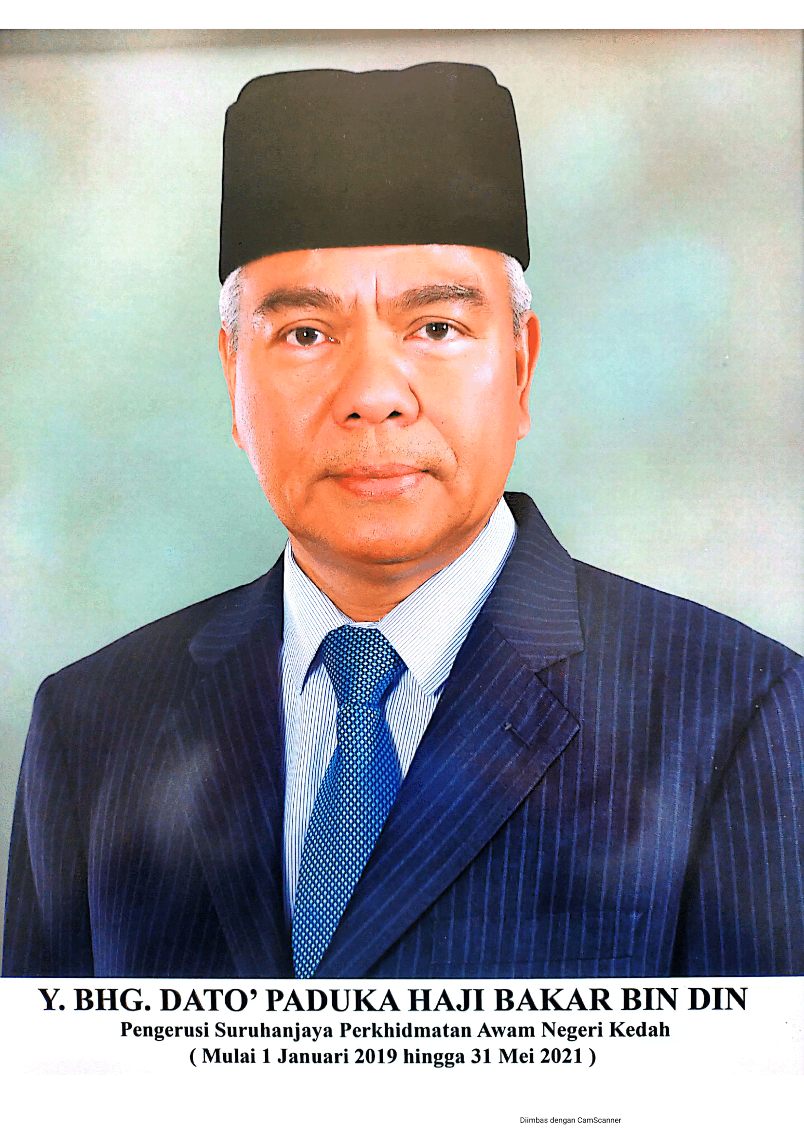 Y.Bhg. Dato’ Paduka Haji Bakar bin Din