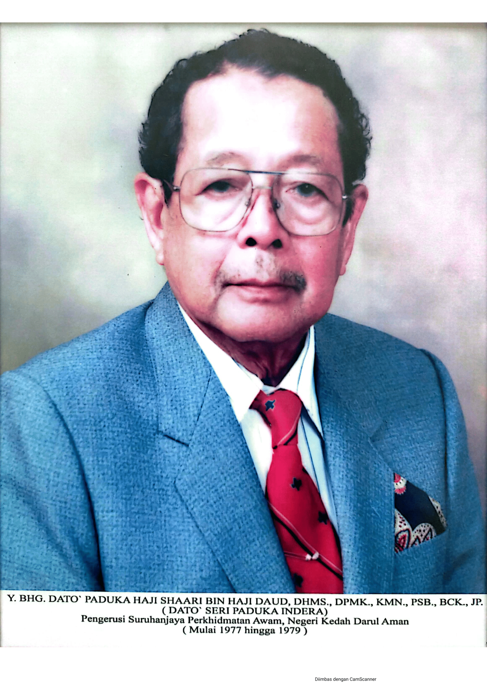 Y.Bhg. Dato’ Paduka Haji Shaari bin Haji Daud